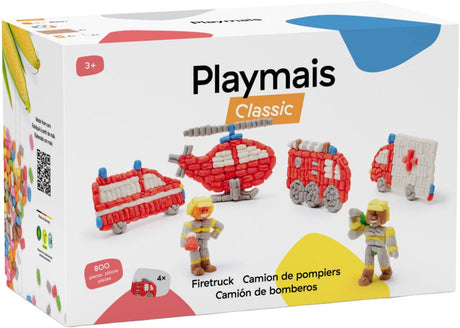 Playmais klassische Feuerwehr – 800 Teile
