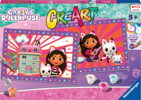 Ravensburger Creart Painting bei Nummer - Gabbys Poppenhuis