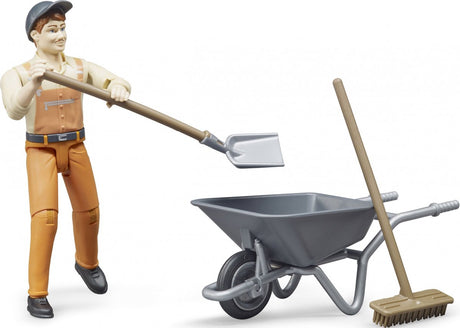 Bruder Profi-Serie - Stadtangestellter-Spielfiguren-Set - 1:16 - hohe Qualität
