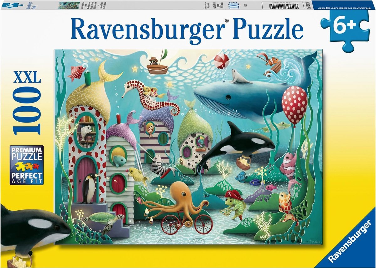 Ravensburger Jigsaw Puzzle xxl Magic Underwater World, 100..