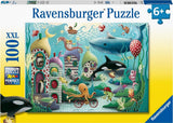 Ravensburger Jigsaw Puzzle xxl Magic Underwater World, 100..
