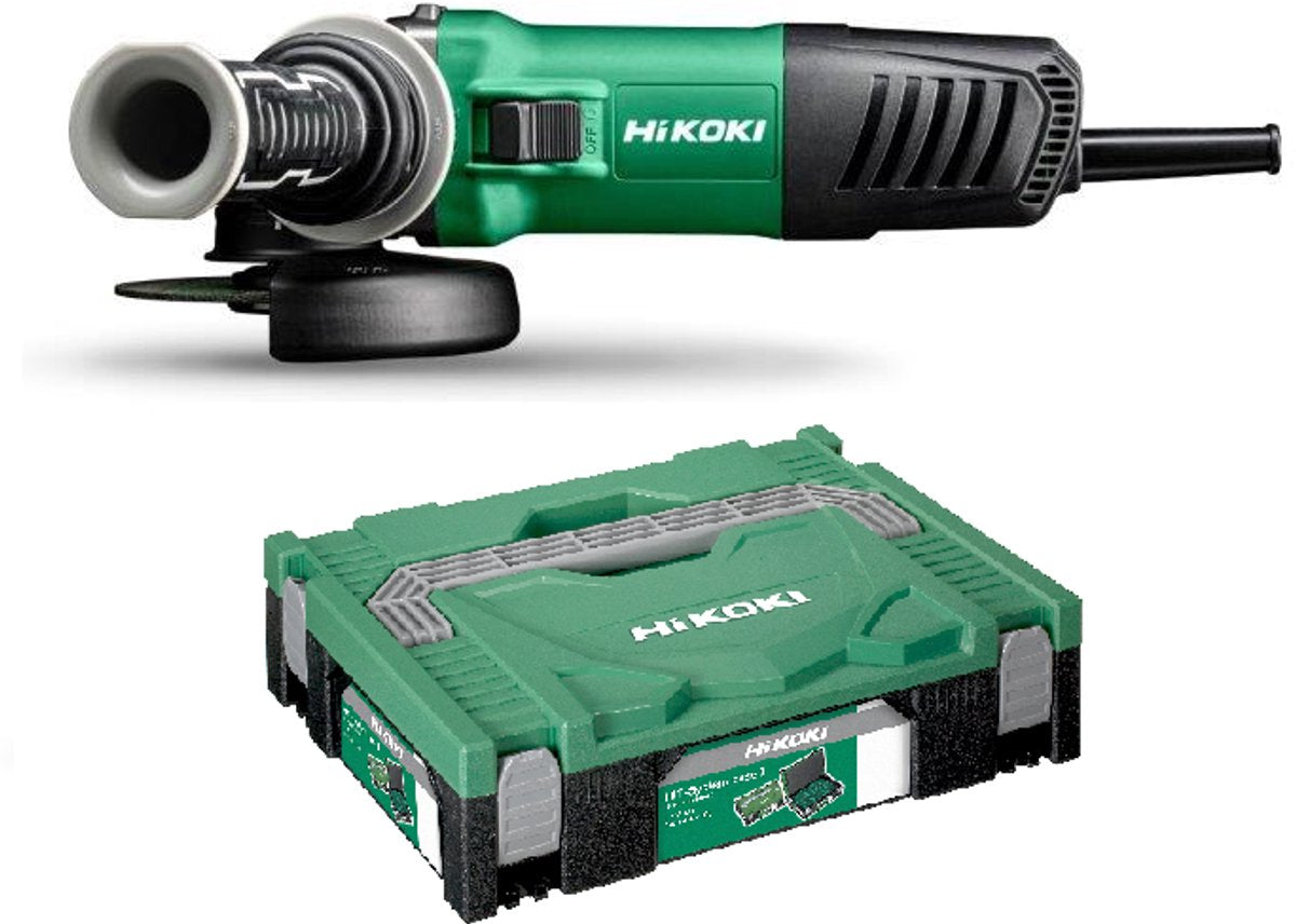 Hikoki g13sw2y4z Winkelschleifer 125 mm 1200 W im Koffer