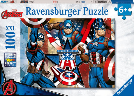 Ravensburger Jigsaw Puzzle xxl Captain America, 100..