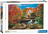 Clementoni Puzzle Getreidemühle am Wasser 2000 Teile | 2 Stk