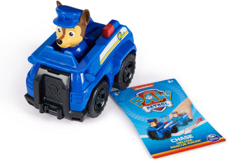 Spin Master Paw Patrol – Deluxe-Rescue-Racer-Verfolgungsjagd-Paw-Patrol-Spielzeugautos zum Sammeln mit Rückzugsfunktion
