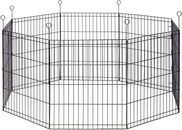 Beeztees Premium Vihar Kaninchengehege XL – Nagetiergehege – 8 Paneele – Paneel 60 x 70 cm – Durchmesser 155 cm