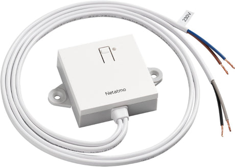 Netatmo Thermo Link – für Thermostat Original – Funkempfänger – Empfänger mit Trockenkontakt – für Boiler und Wärmepumpe