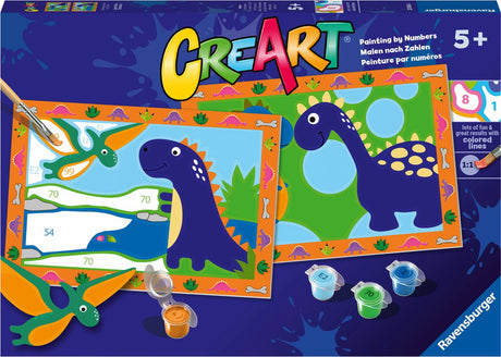 Ravensburger Cher Painting bei Nummer - Land der Dinosaurier