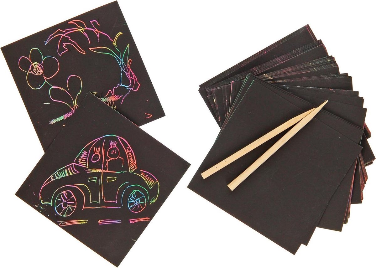 Magische Memo-Rubbelblätter mit Stift