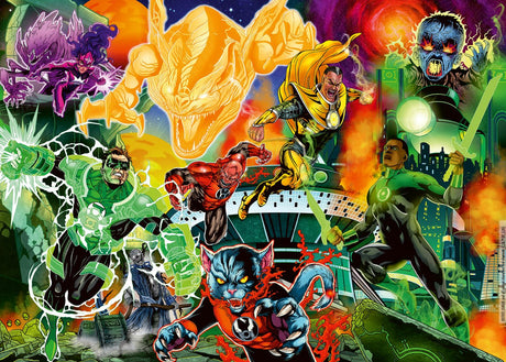 Ravensburger puzzel green lantern 1000 stukjes - film merchandise.