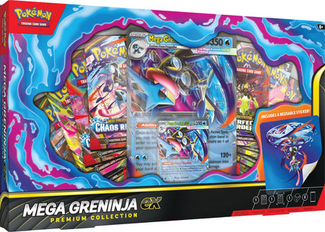 Pokémon-Sammelkartenspiel: Mega Greninja Ex – Premium-Kollektion