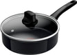 Tefal Revive Black - Bratpfanne - ø24 cm - mit Deckel - Keramik - PFAS-frei - für Induktion geeignet
