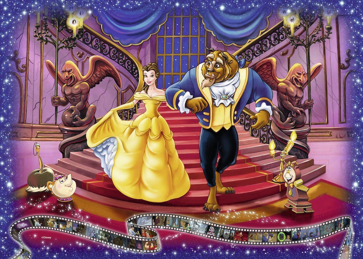 Ravensburger Jigsaw Puzzle Dinsey Belle und The Beast, 1000st.