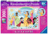 Ravensburger Disney Prinzessin Glitter -Puzzle, 100.. Xxl