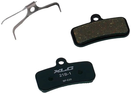 XLC BP-E20 Bremsbelag – Scheibenbremse (Shimano Tektro) – strapazierfähig – Mischung: organisch – E-Bike – schwarz