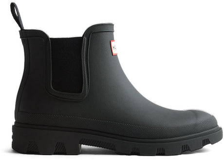 Hunter unisex downpour chelsea insulated boot unisex regenlaarzen - zwart 44