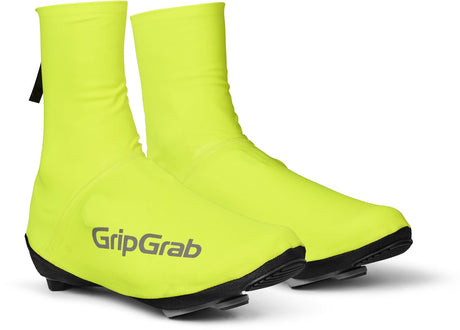 Gripgrab – Pacr wasserdichte Fahrrad-Überschuhe, wasserdichte Rennrad-Regen-Rad-Überschuhe – Unisex – gelbe Warnschutz