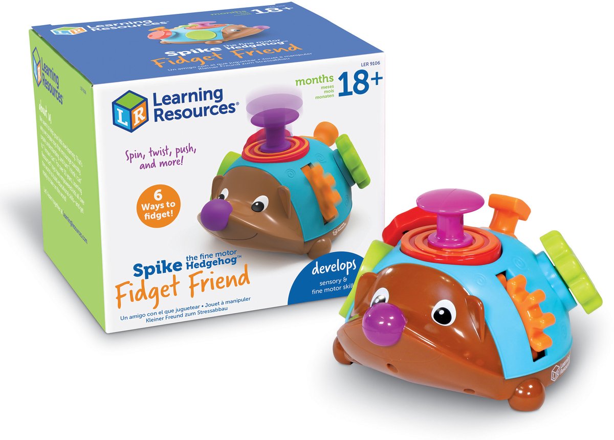 Lernressourcen für den Feinmotorik-Zappelfreund Hedgehog® – ab 3 Jahren