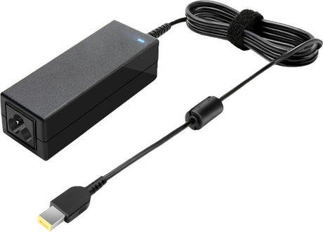 Deltaco -epzi smp-100, voedingsadapter voor lenovo thinkpad t450s, 45w, 20v 2.25a, usb-connector, zwart