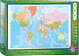 Eurographics - Weltkarte [Weltkarte] - 1000 Teile 68×48cm (B×H) – Puzzle