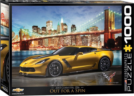 Eurographics – Corvette Z06 macht eine Spritztour – 1000 Teile 68×48cm (B×H) – Puzzle