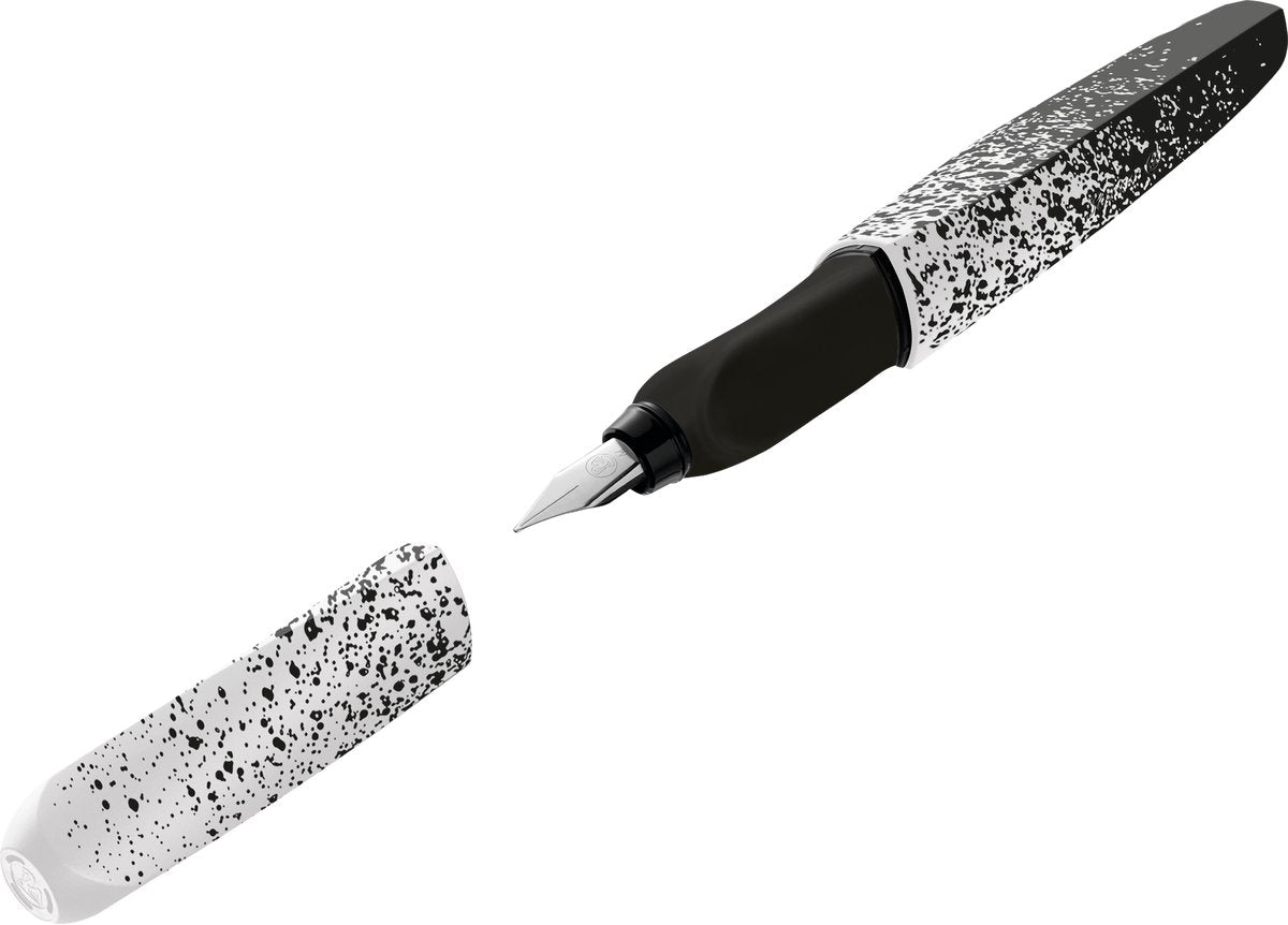 Pelikan Füllfederhalter Twist Color Edition – Schwarz und Weiß