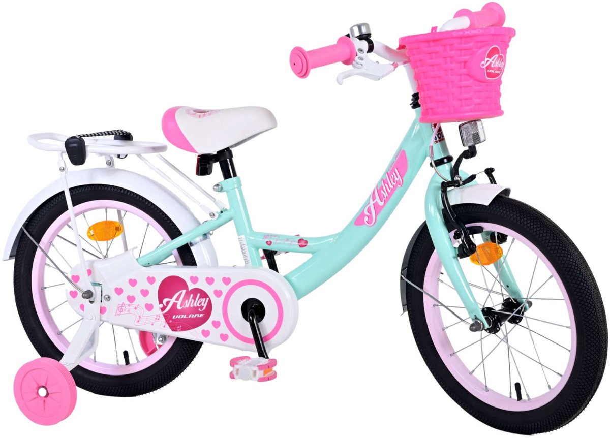 Volare Ashley Children's Bike Girls 16 Zoll grün