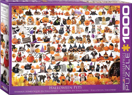 Eurographics Puzzle Halloween Tiere Puzzle 1000 Teile Pappe.
