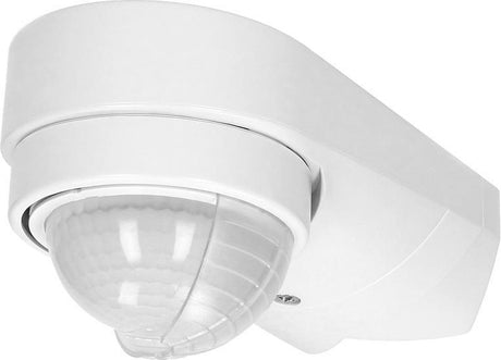 Orno bewegingsmelder schemerschakelaar - dual sensor - bewegingsdetector 240 ° detectie - wand en hoekbevestiging - 10 meter bereik - ip65 - wit