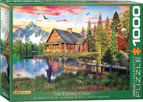 Eurographics – Die Fischerhütte – Dominic Davison – 1000 Teile 68×48 cm (B×H) – Puzzle