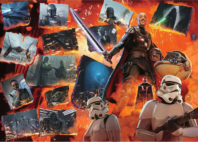 Ravensburger Puzzle Star Wars Villainous Moff Gideon 1000 Teile Puzzle für Erwachsene.