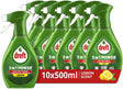 Dreft 3in1 Powerspray für Geschirr und Küche – Fettentferner – Zitronenduft – 10 x 500 ml