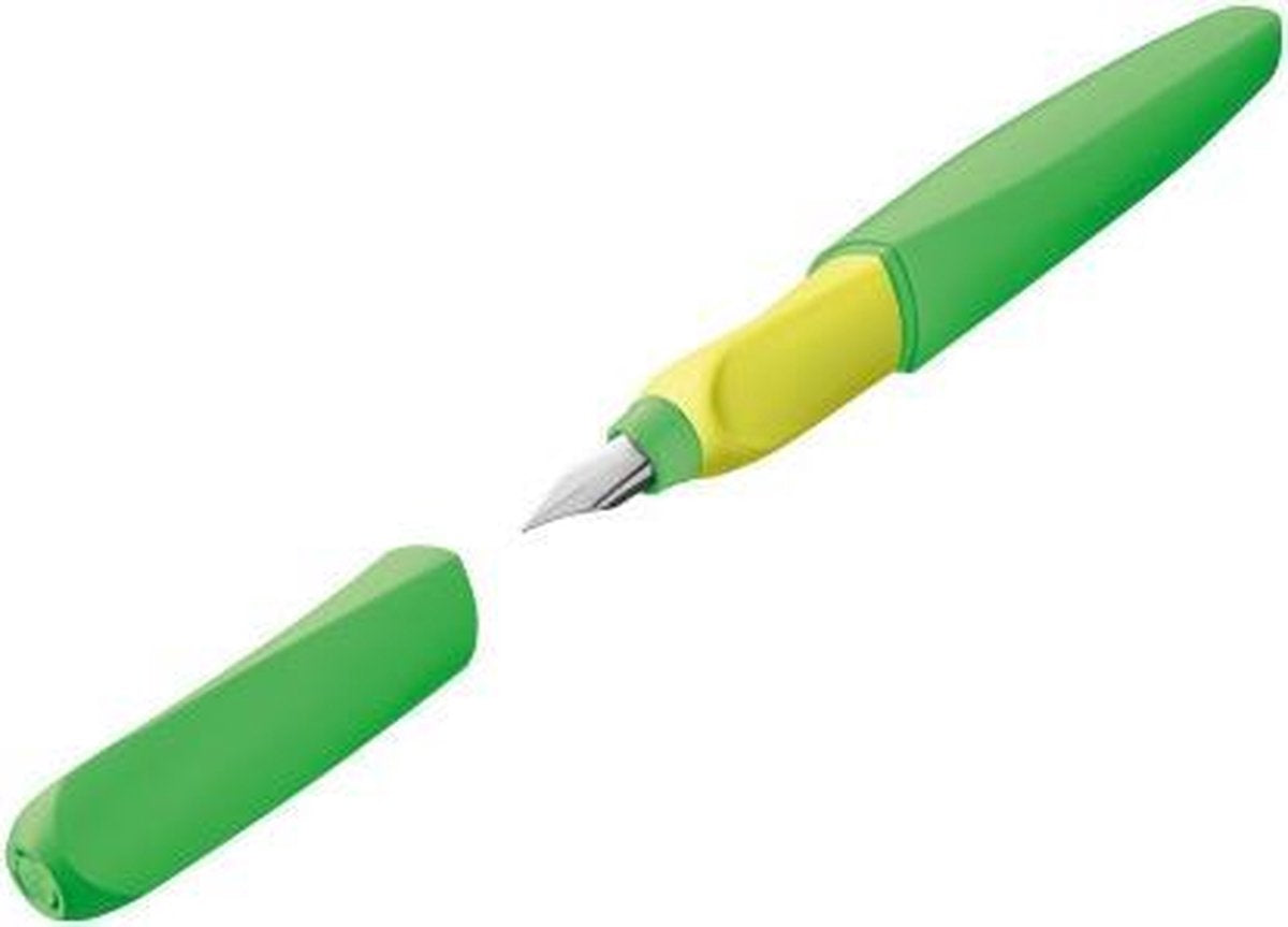Pelikan Drehfüller - neongrün - inkl. Stift 2 zusätzliche Patronen