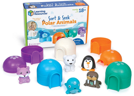 Lernressourcen sortSeek™ arktische Tiere – ab 18 Monaten