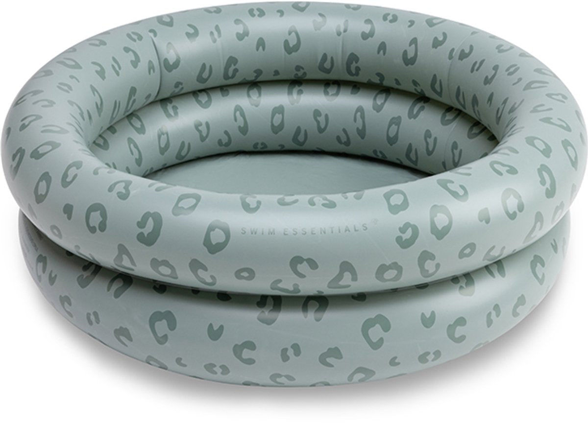 Badeutensilien – Schwimmbad – ø60 cm – Grün – Leopardenmuster – Baby