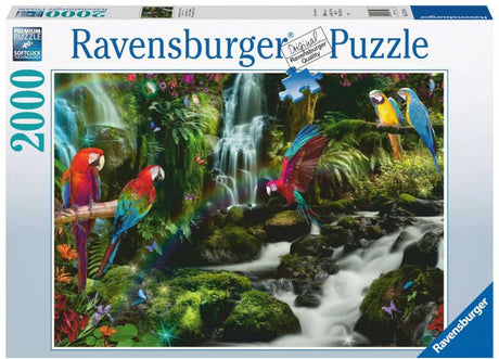 Ravensburger Puzzle Bunte Papageien im Dschungel - Puzzle - 2000 Teile