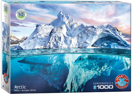 Eurographics – Rette den Planeten! Nordpol [Rette den Planeten! Arktis] – 1000 Teile 68×48cm (B×H) – Puzzle