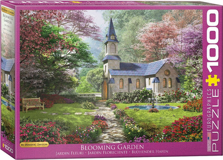 Eurographics – Blühender Garten [blühender Garten] – Dominic Davison – 1000 Teile 68×48 cm (B×H) – Puzzle