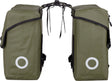 Willex - roubaix - dubbele tas 28 liter - 100% waterdicht - matgroen - laptop