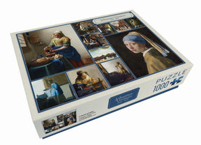 Bekking blitz puzzel (1.000 stukjes): collage, johannes vermeer