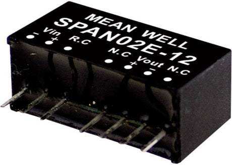 MW Mean Well Span02A-12 DC-DC-Wandlermodul 167 mA 2 W Anzahl der Ausgänge: 1 x Inhalt 1 Stück(e)