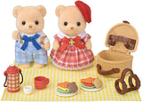 Sylvanian Family 5853 Keksbär Schwester und Bruder – Picknick-Set
