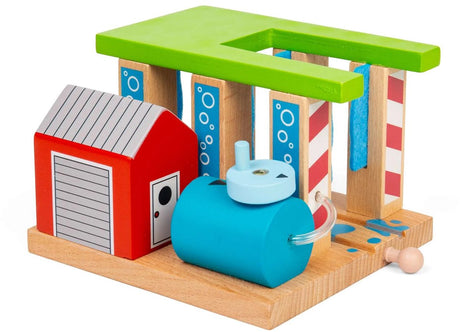 Bigjigs-Schienen – Autowaschanlage
