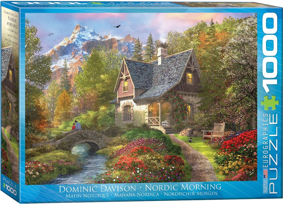 Eurographics – Nordic Morning [Nordic Morning] – Dominic Davison – 1000 Teile 68 x 48 cm (B x H) – Puzzle