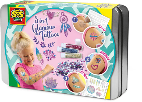SES kreative SES 3 in 1 Glamour-Tattoos