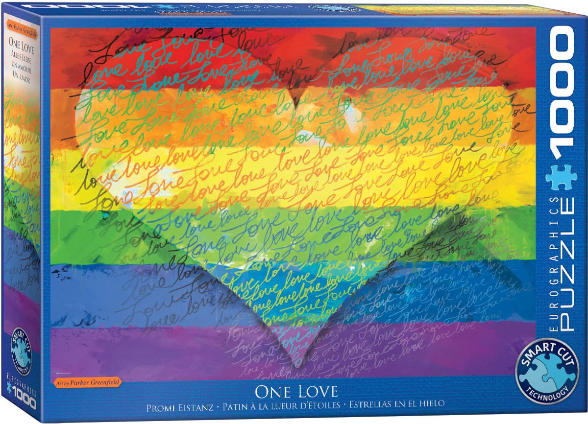 Eurographics puzzle one love - 1000 pieces