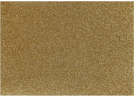 Creativ Company Bügelfolie Glitzer Gold, A5