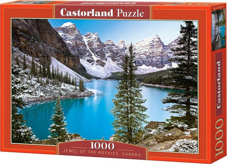 Castorland, das Juwel der Rocky Mountains, Kanada – Puzzle – 1.000 Teile – satinierte Oberfläche – perfekte Passform – europäische Qualität
