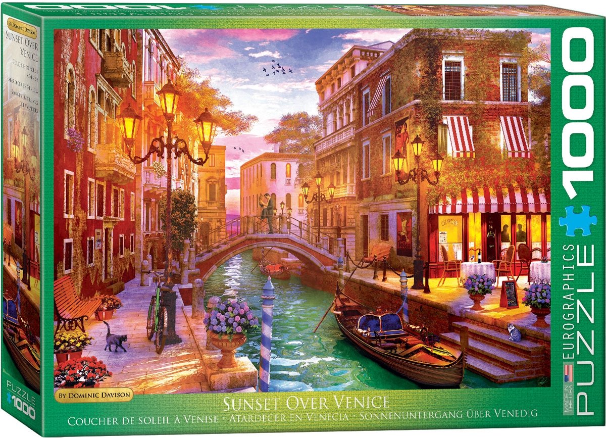 Eurographics – Venezianische Romantik [venezianische Romantik] – Dominic Davison – 1000 Teile 68 × 48 cm (B × H) – Puzzle