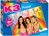 Studio 100 k3 Meerjungfrauenkleid-Puzzle 50 Teile